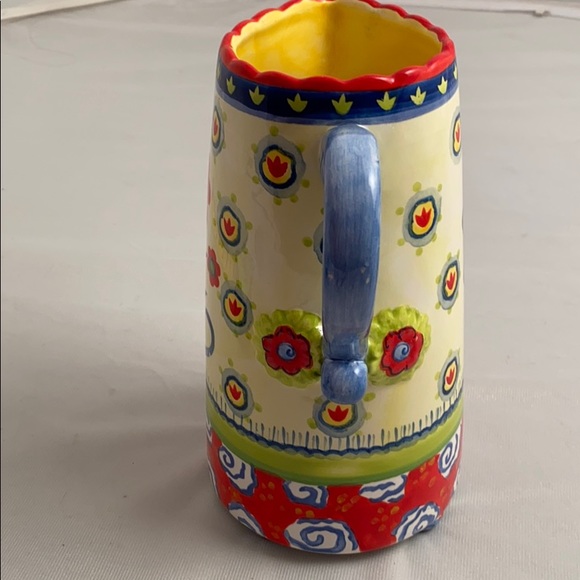 Kimberly Hodges Cupcakes and Cartwheels multicolor pitcher - Picture 3 of 9